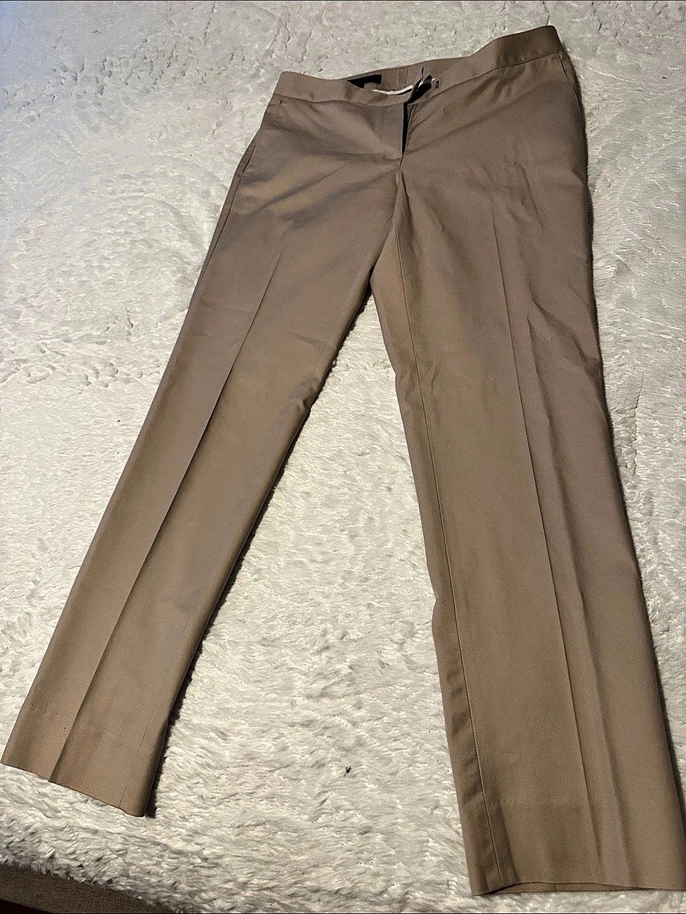 Brooks Brothers Straight Leg Trousers in Brown Size 6 Like New